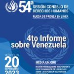 Informe de la misión internacional independiente de determinación de los hechos sobre la República Bolivariana de Venezuela. 20 de septiembre de 2023.