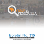 Crisis en Venezuela: Boletín No. 315 Del 1 de abril al 8 de abril de 2024