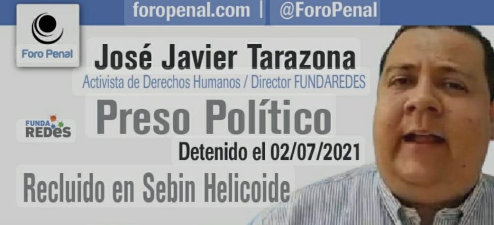 3 años de la detención arbitraria de Javier Tarazona