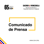 CIDH condena detenciones arbitrarias de niñas, niños y adolescentes en Venezuela en el contexto poselectoral