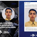 EVTV. Foro Penal confirmó detención de dirigente juvenil durante protesta salarial