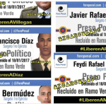 Foro Penal sobre la liberación de los sargentos del ejército Villegas, Bermúdez, Díaz, Montero, Peña, Lozada, Romero, y el General Lozada